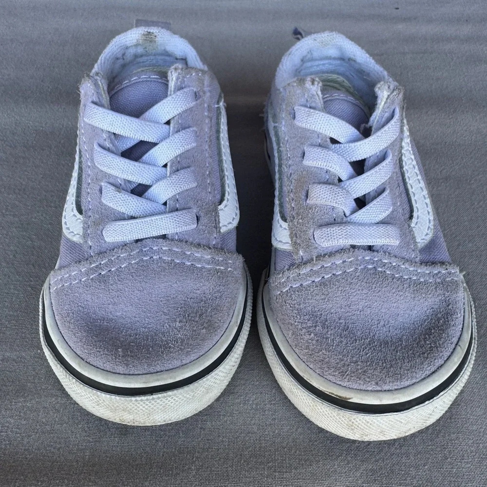 Size 5c -‎ Vans Old Skool Toddler Shoes – Languid Lavender